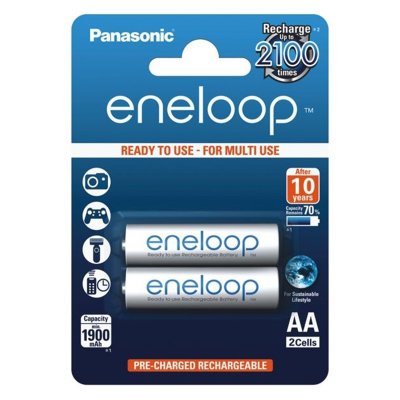 Panasonic Eneloop R6 AA 2000mAh BLISTER elemek