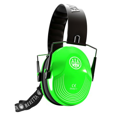 Beretta hallásvédő - Green Fluo