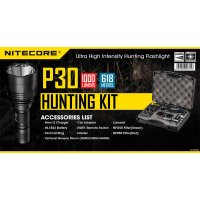 NITECORE P30 New Hunting Set TX 11001 lámpa szett