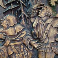 Szent Hubertusz - fa kép