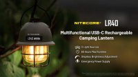 Nitecore LR40 Green - Lámpa zöld