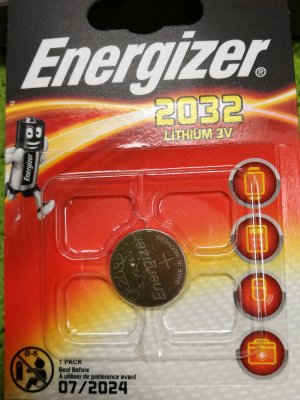 Energizer 2032 laposelem