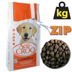 ACTI-CROQ LAMB&RICE 26/12 4kg speciális kutyatáp érzékeny kutyusoknak bárányhús